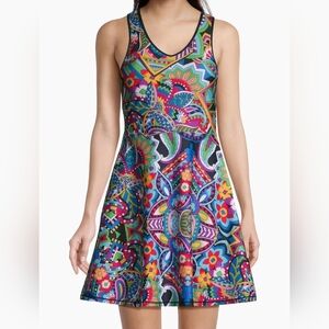 NWT🏷️ JOHNNY WAS Playing Tennis & Golf in a Sporty Minidress "DEMARNE" XXL